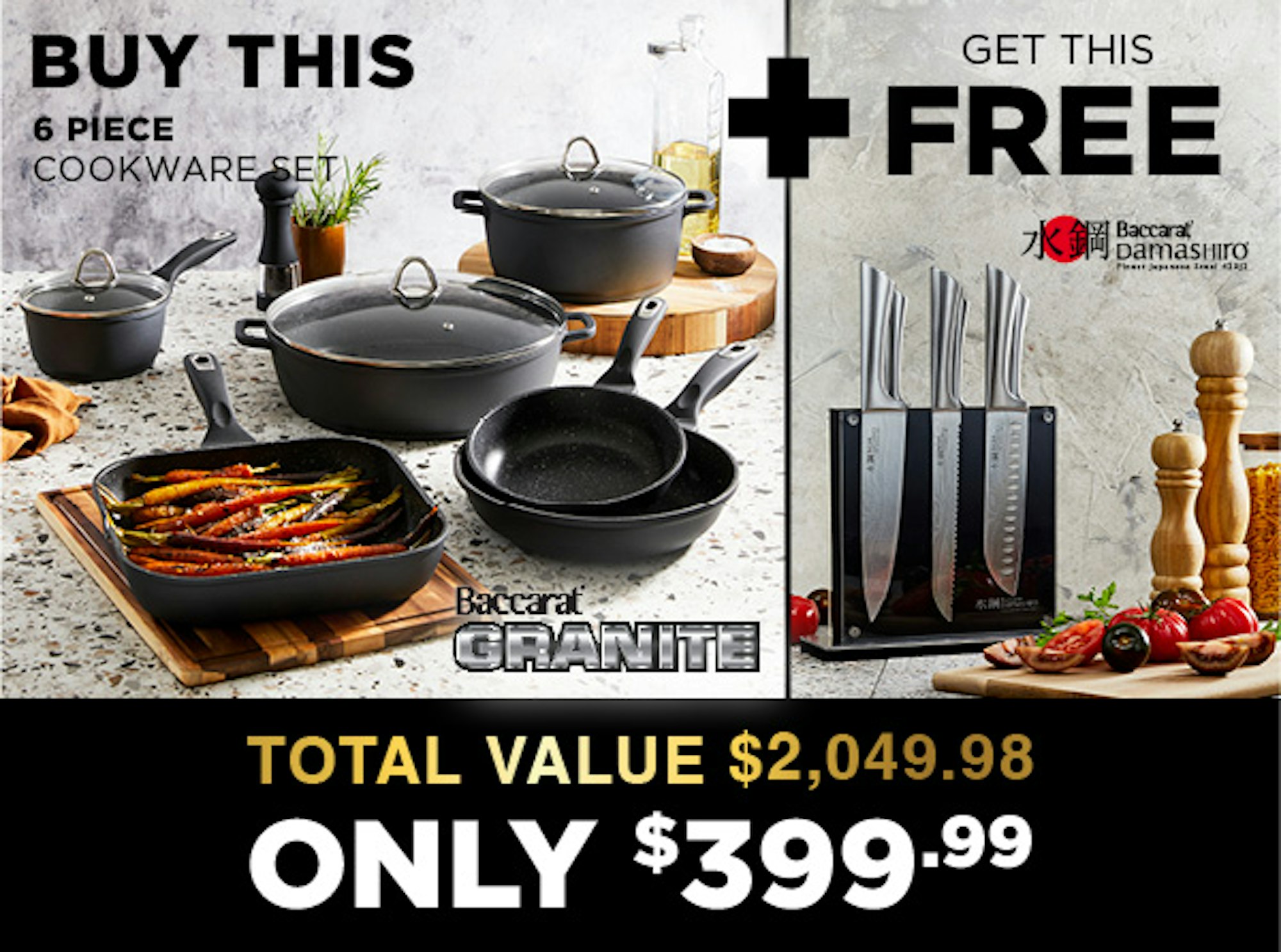 granite cookware free gift