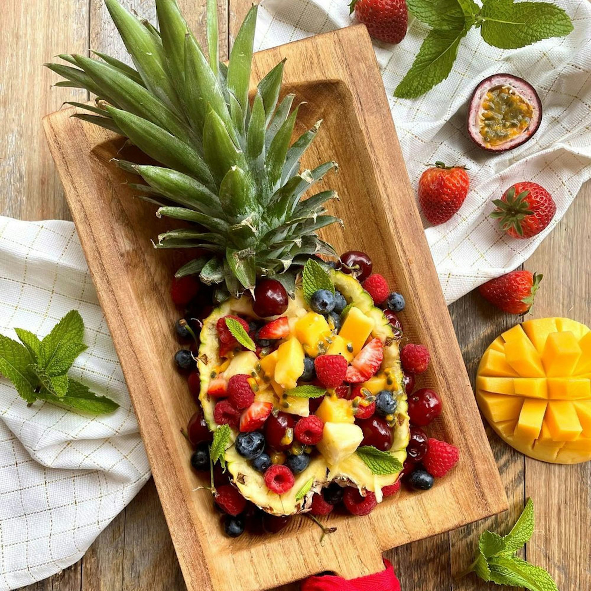 Fresh Summer Fruit Salad Recipe