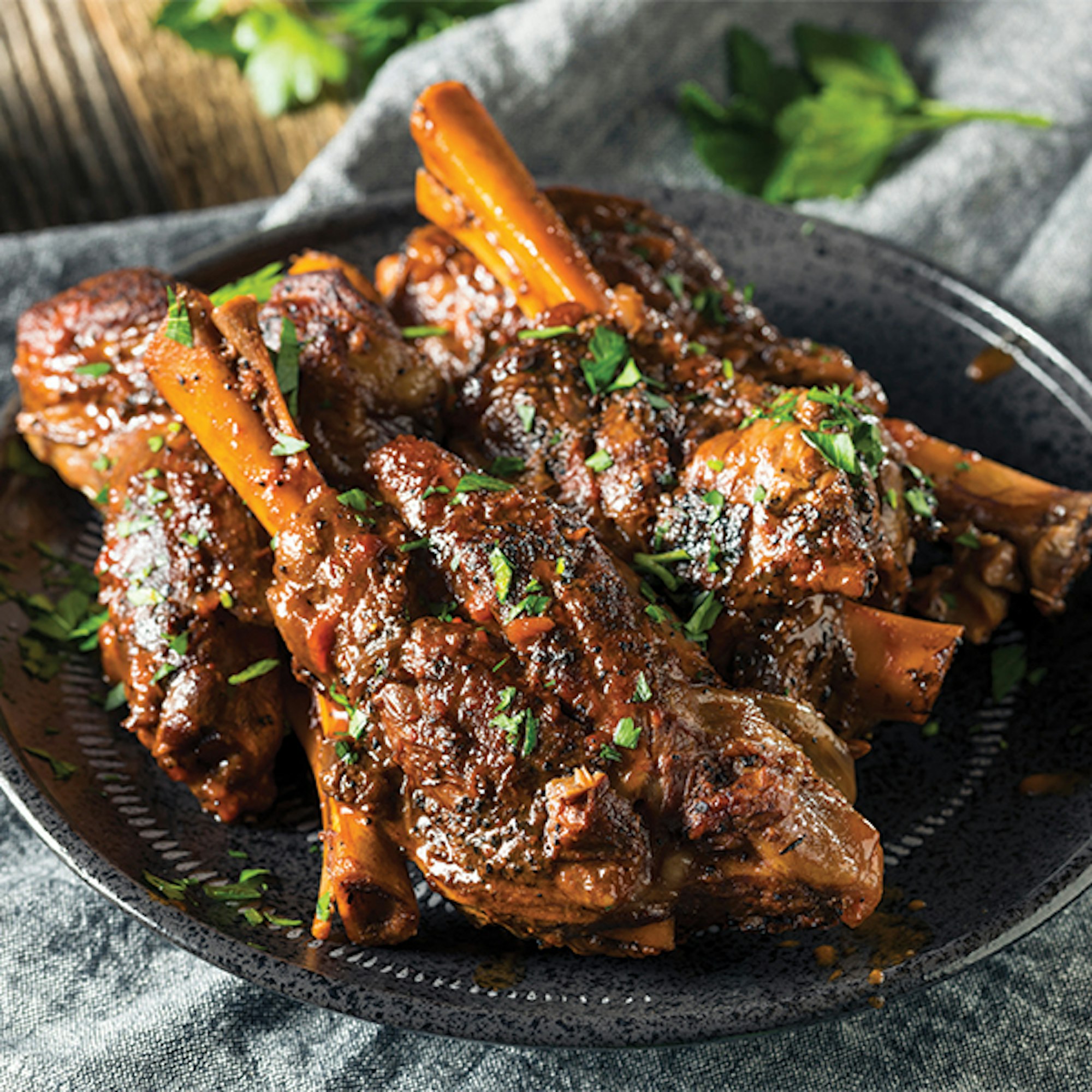 Slow Cooker 12 Hour Lamb Shanks Recipe