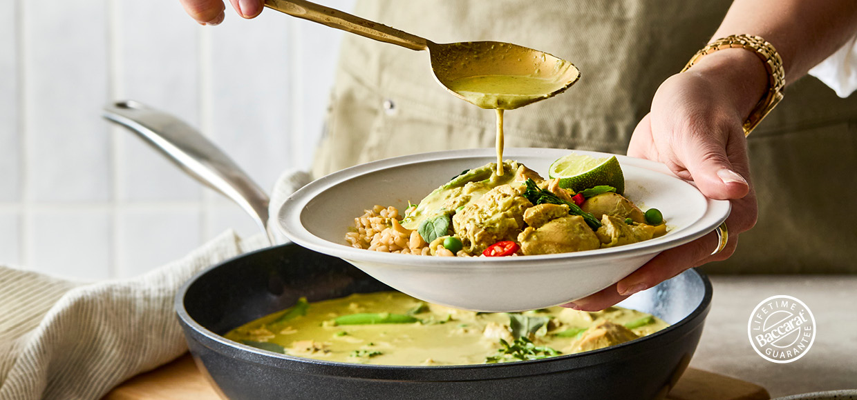 BACCARAT GREENSTONE CERAMIC COOKWARE