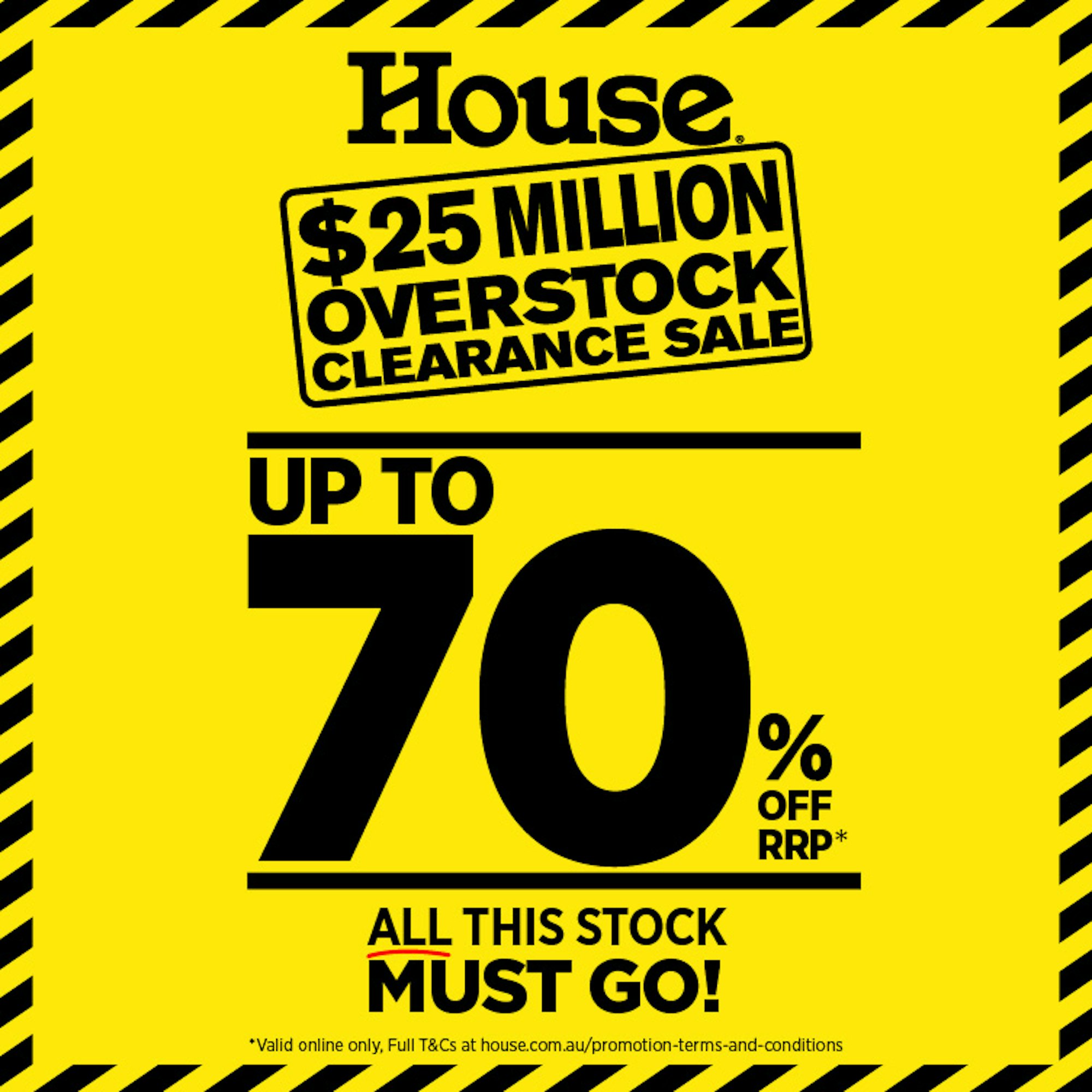 OVERSTOCK CLEARANCE SALE