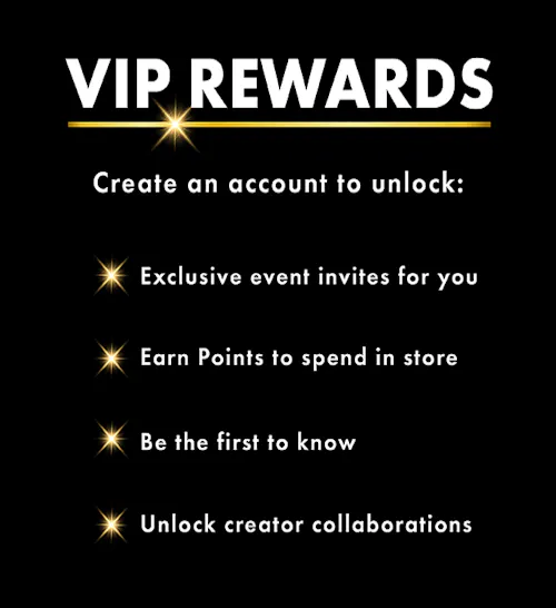 VIP REWARDS MENU