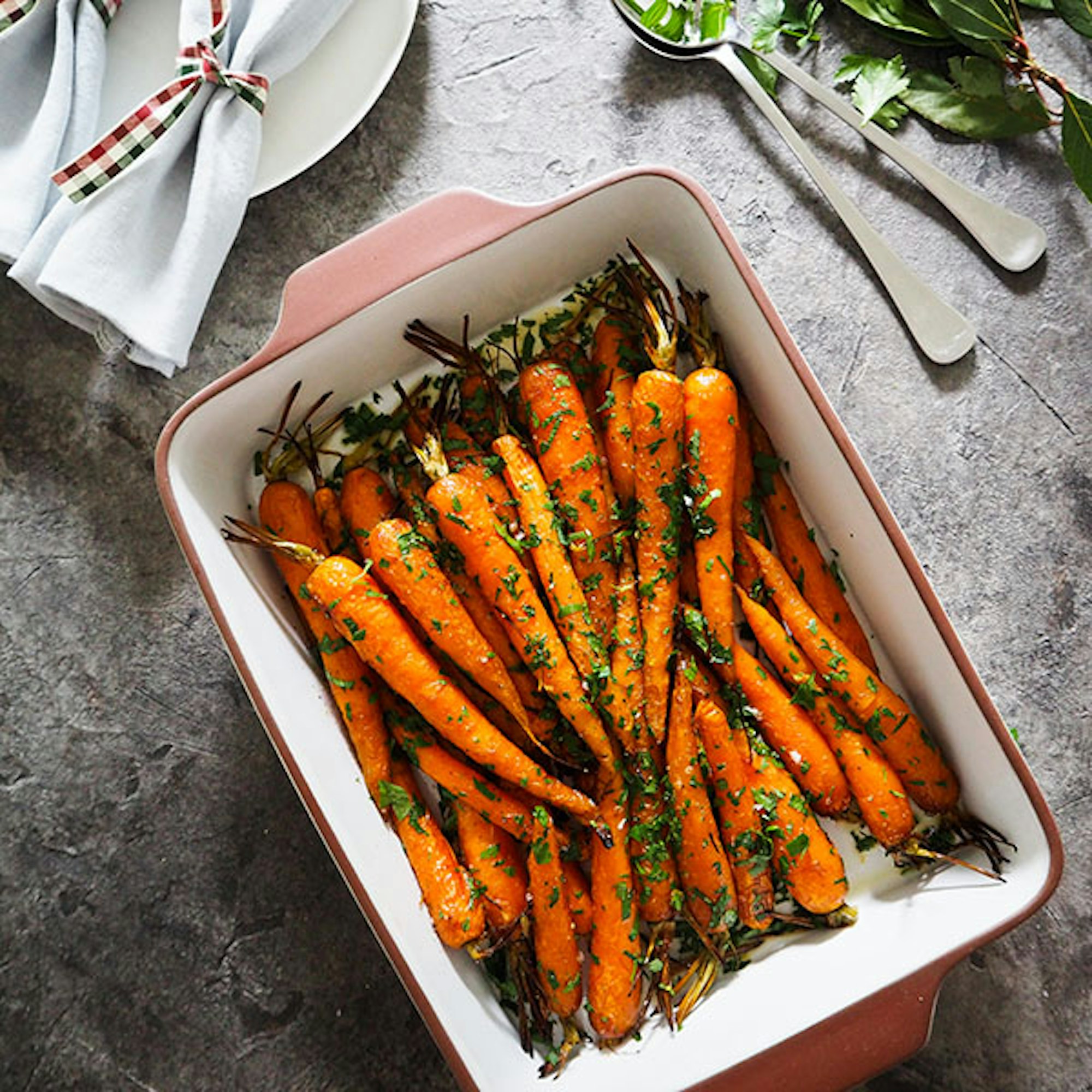 Roasted Baby Carrots with Gremolata