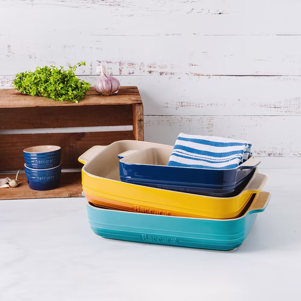 Baccarat Le Connoisseur Stoneware Lasagna Dishes