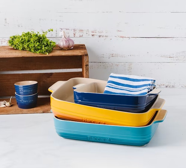 Baccarat Le Connoisseur Stoneware Lasagna Dishes