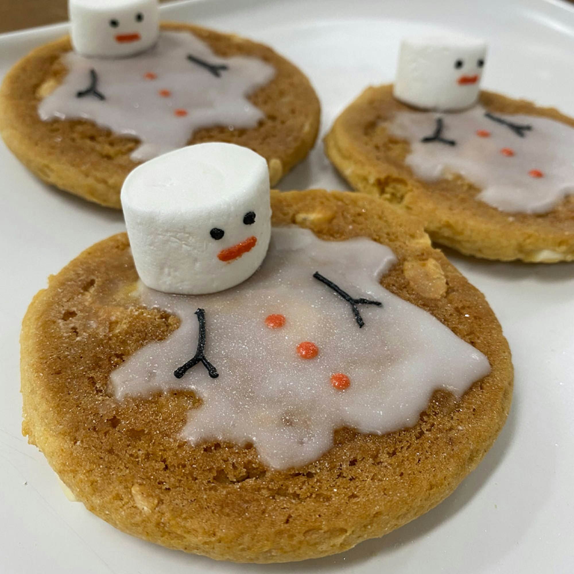 Melting Snowman Cookies recipe