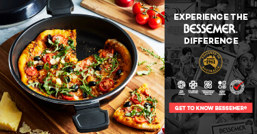 Bessemer pan with food mobile version