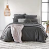 complete bed with all fittings in a bedroom