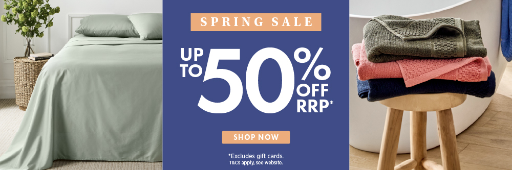 MyHouse Spring Sale Up to 50% OFF RRP
