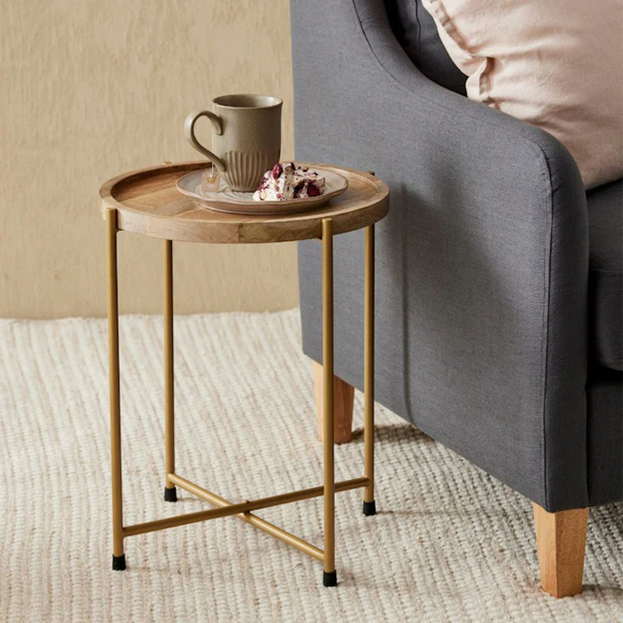 Home Beautiful Wood Side Table - MyHouse