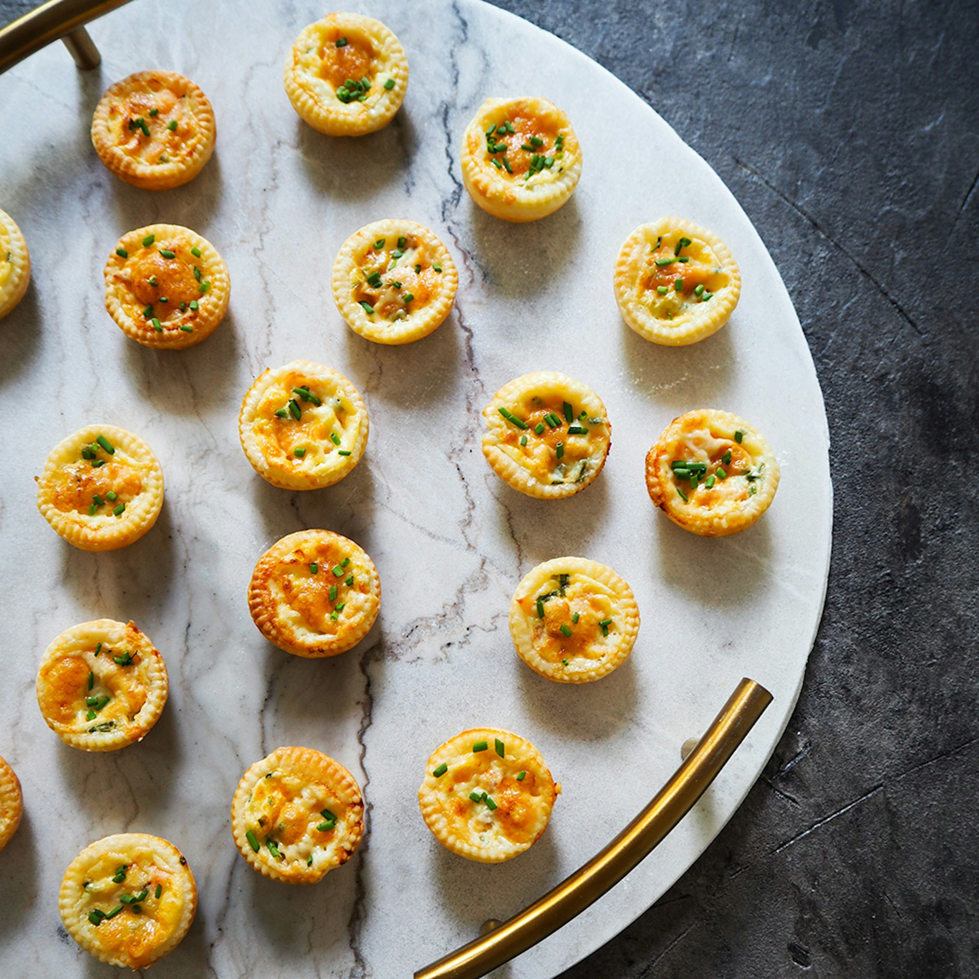 Mini Smoked Salmon Tarts Recipe