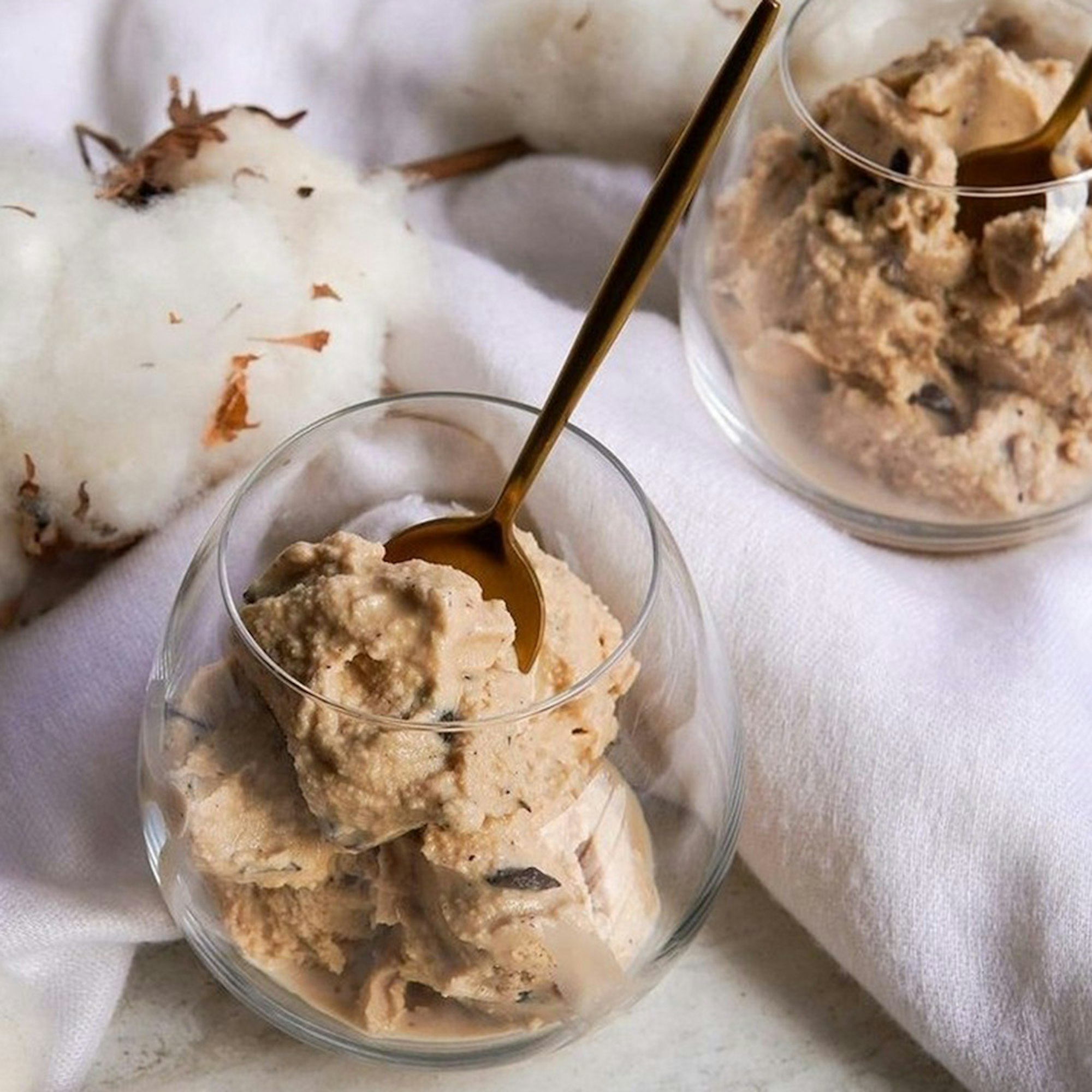 Creamy Hazelnut Ice Cream with Decadent Choc Chunks Recipe