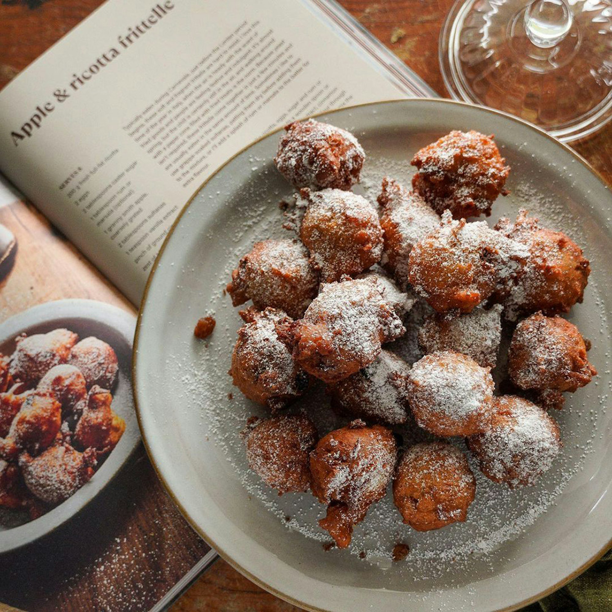 Apple and Ricotta Frittelle Recipe