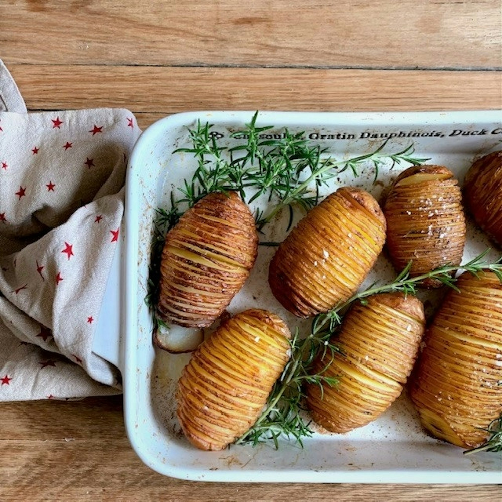 Hasselback Potatoes