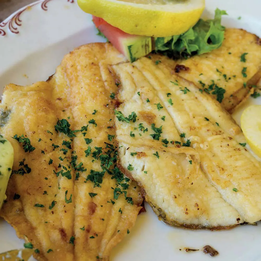 Air fryer Roasted Snapper with Lemon, Caper and Anchovy Butter recipe