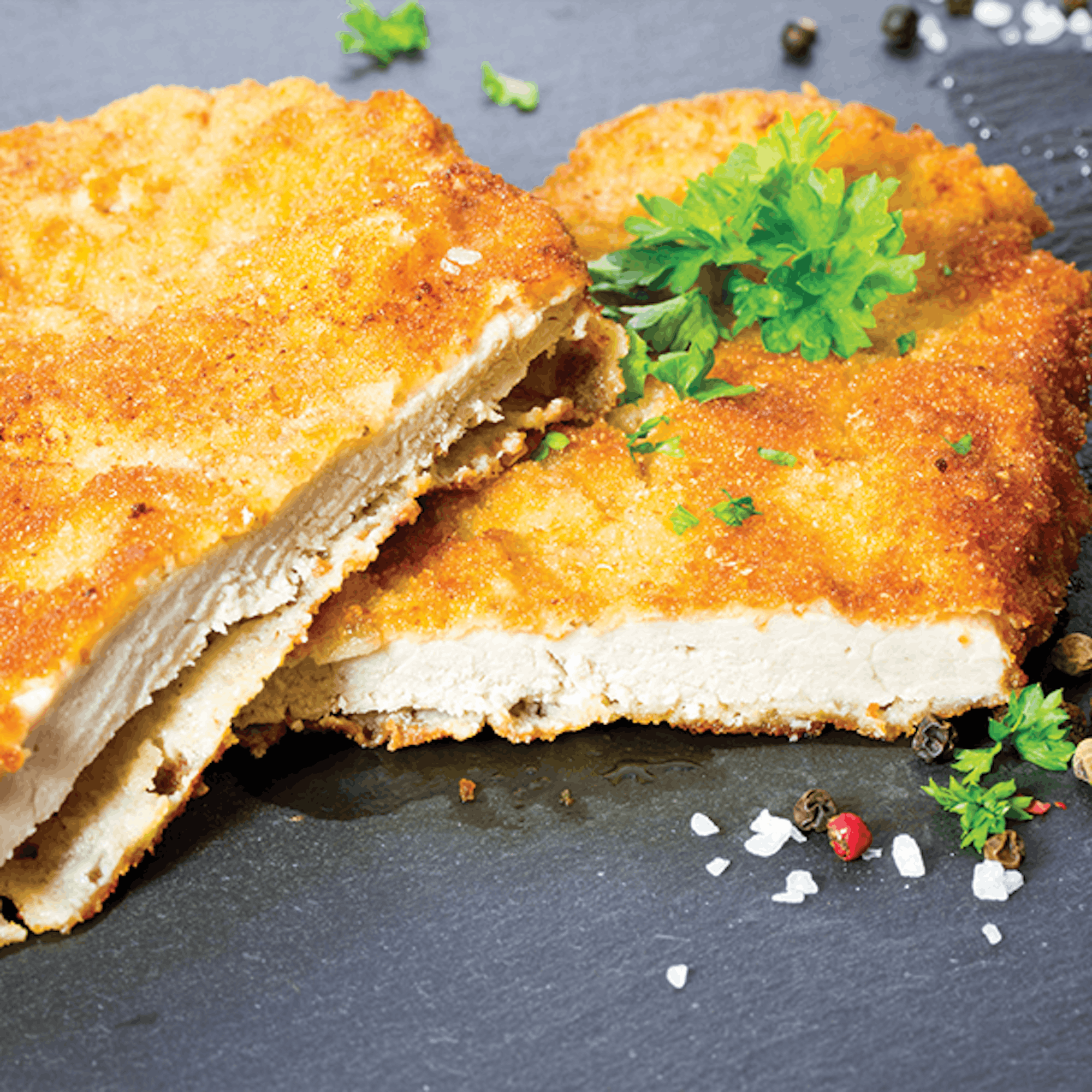 Chicken Schnitzel from an Air fryer