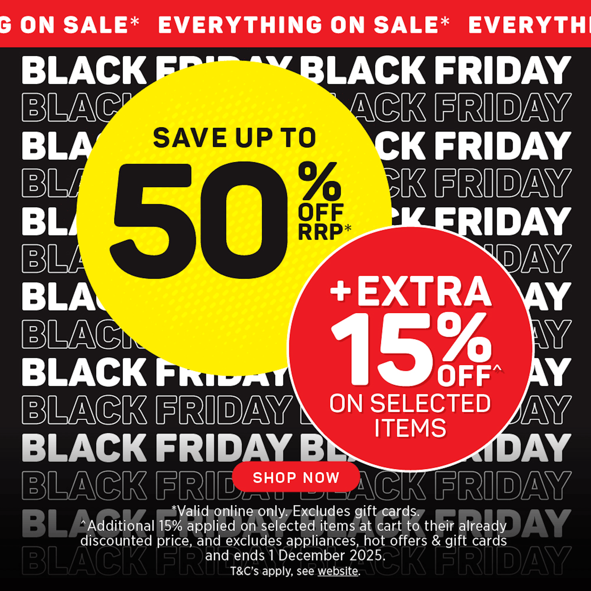 Black Friday | Everything on Sale