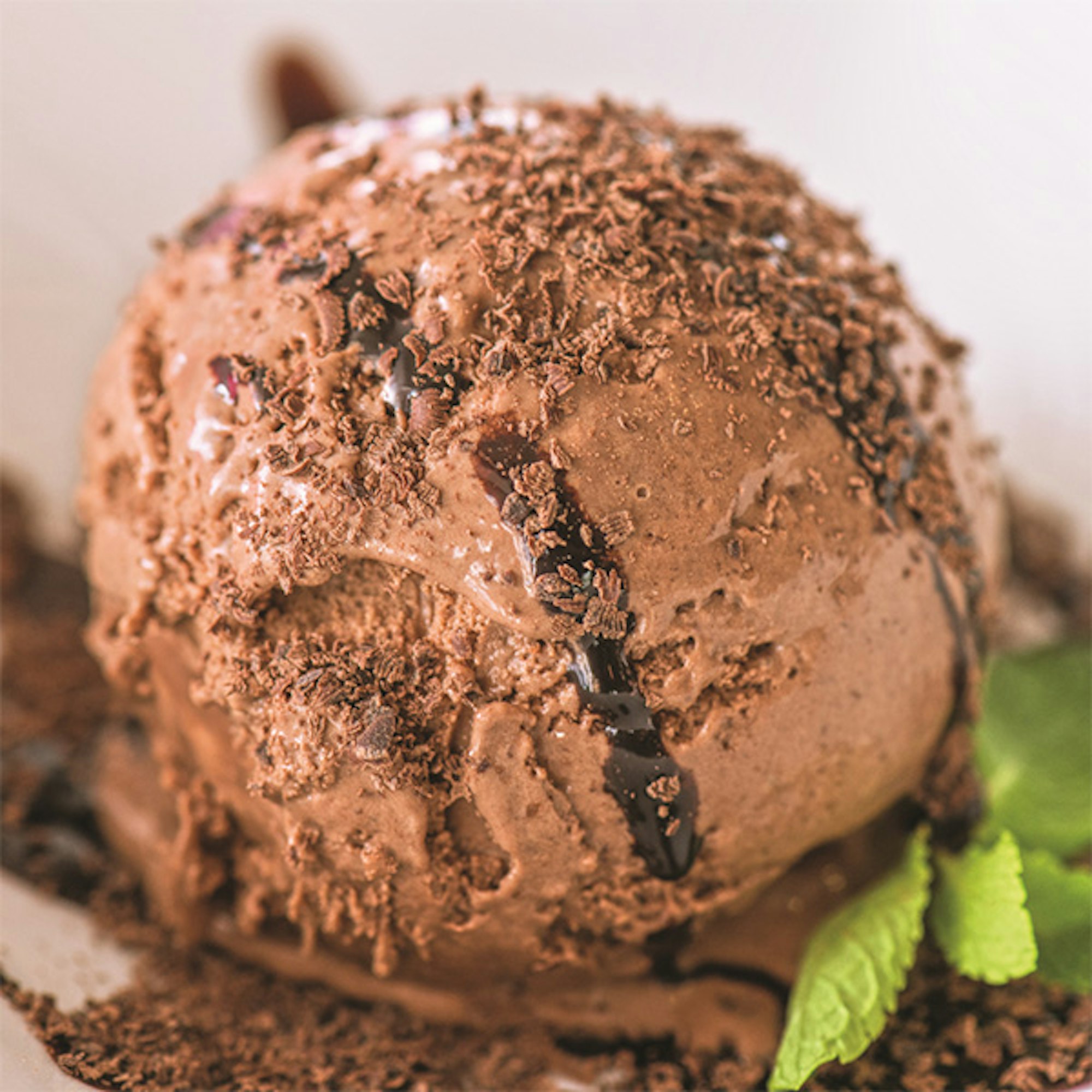 Decadent Chocolate Ice Cream recipe. Baccarat The Ultimate Scoop Ice cream maker.
