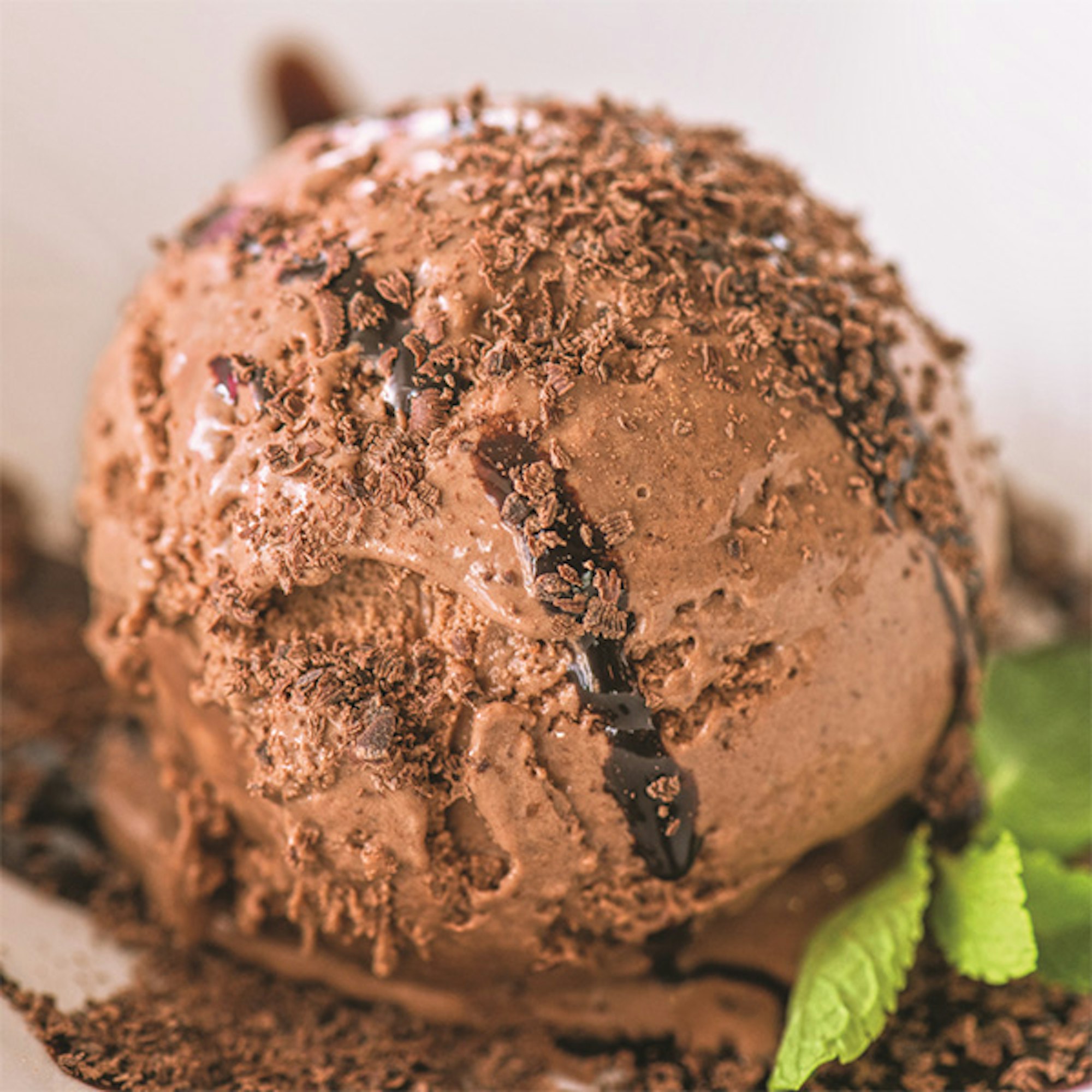 Decadent Chocolate Ice Cream recipe. Baccarat The Ultimate Scoop Ice cream Maker.