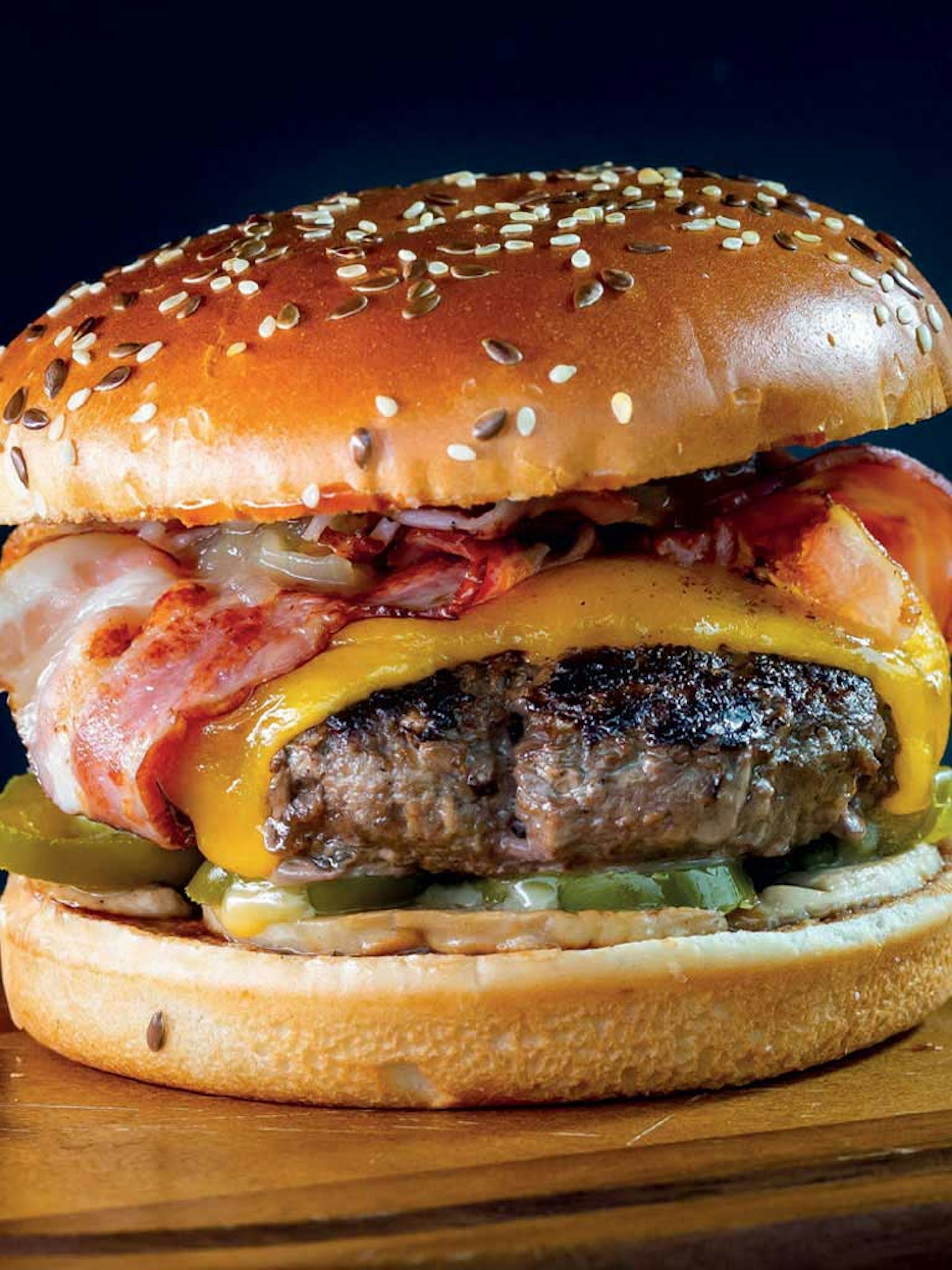 Contact Grill Bacon Cheeseburger recipe | Robins Kitchen blog