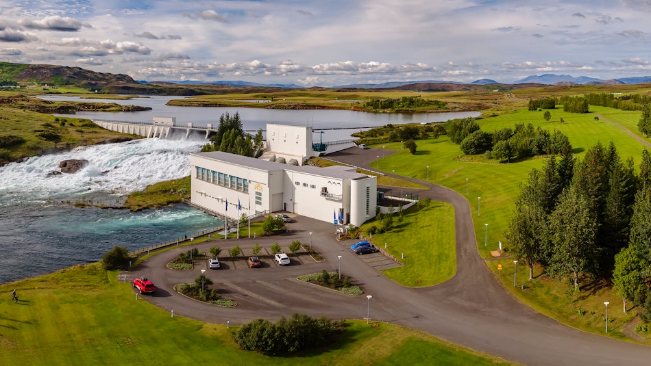 Ljósafoss Hydropower dam, South Iceland. Photo by Ragnar Th Sigurdsson.