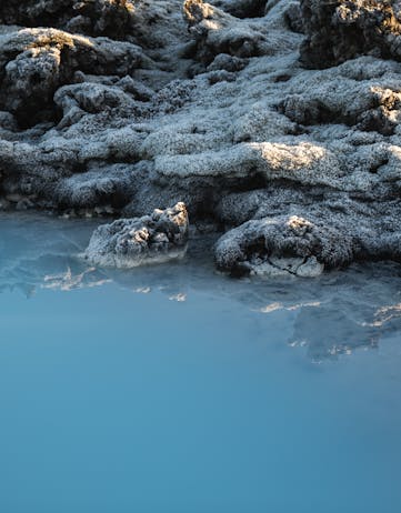 Blue Lagoon reflection