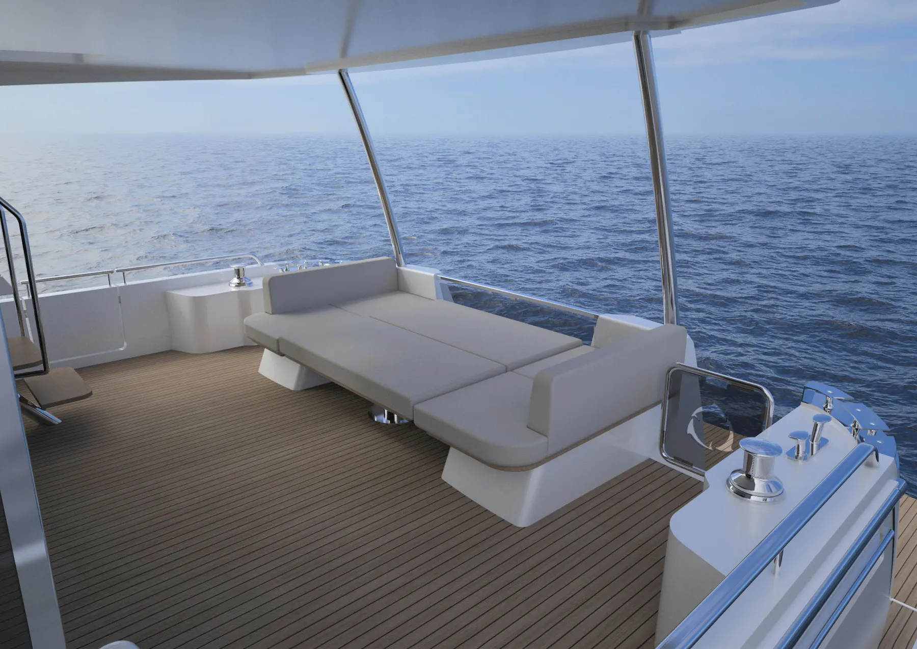 Greenline 58 Coupe exterior view 4