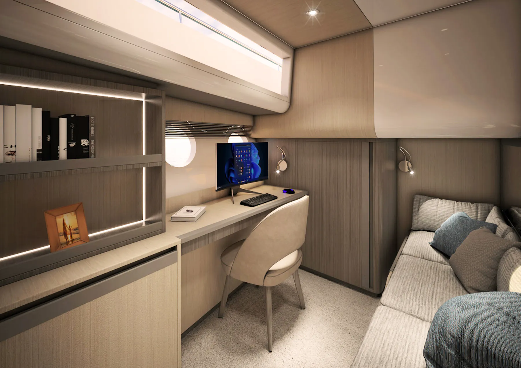 Greenline 58 Coupe optional office