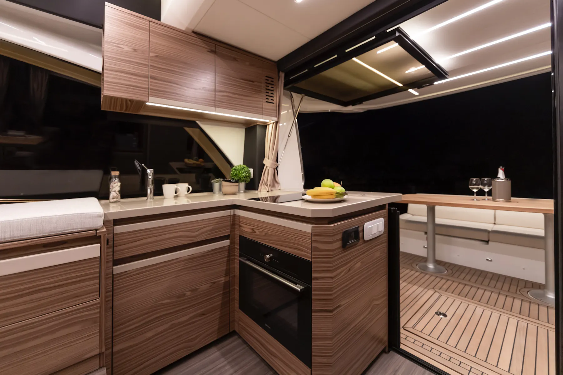 Greenline 45 Coupe galley