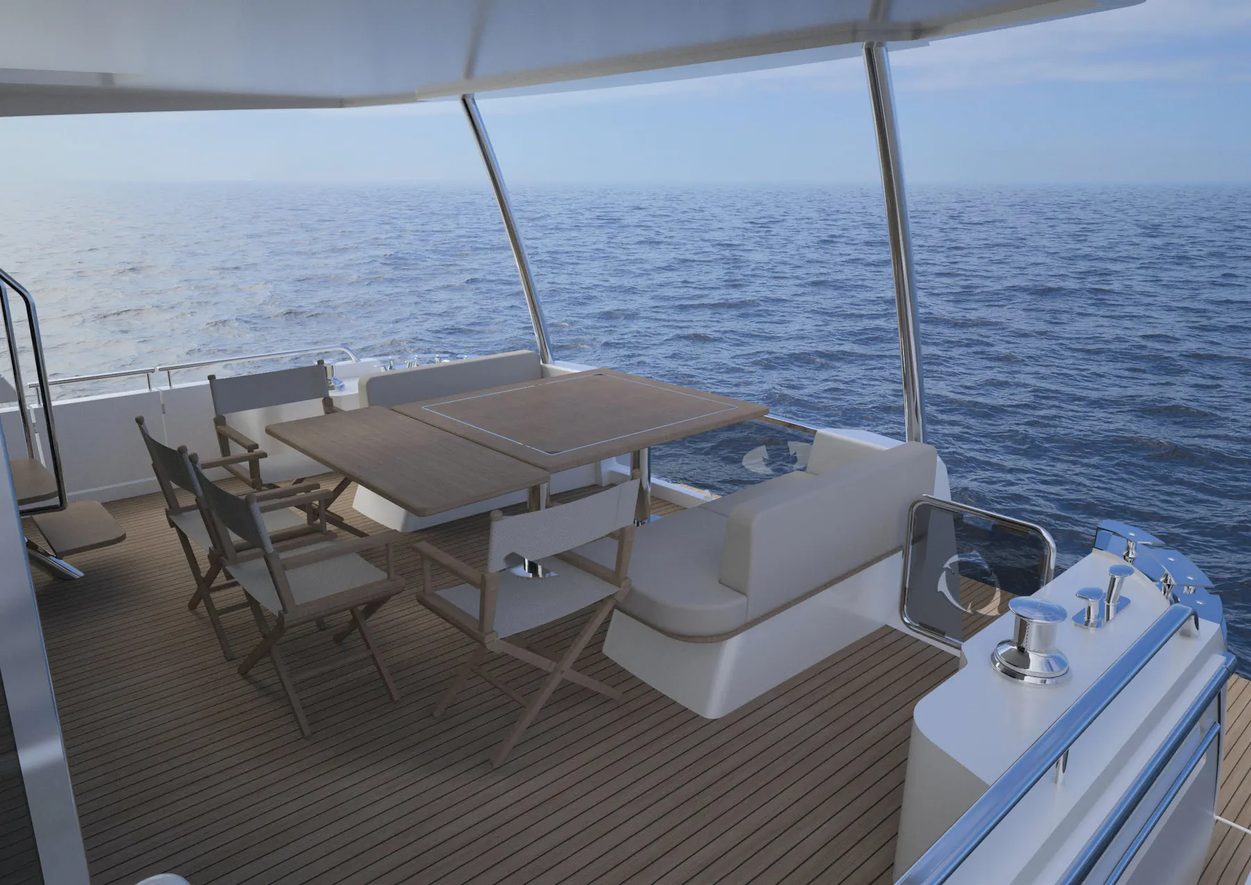 Greenline 58 Coupe exterior view 5