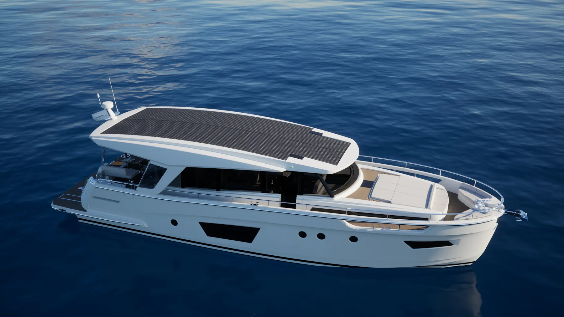 Greenline 58 Coupe exterior view 2