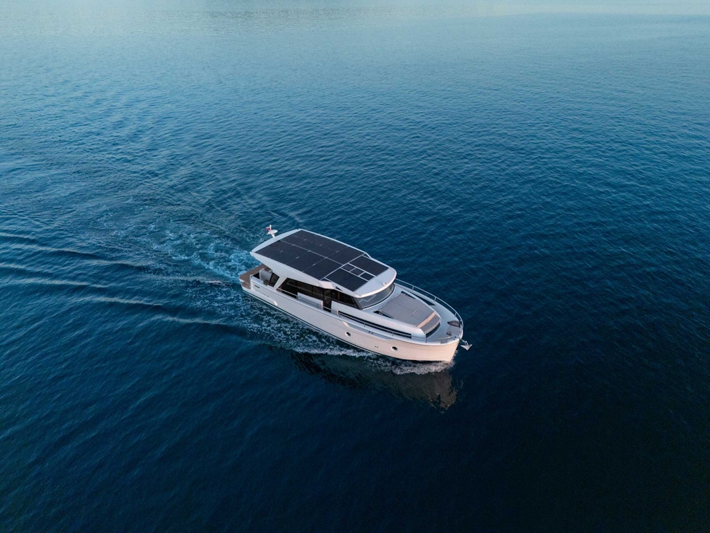 Greenline 42 pictured from above