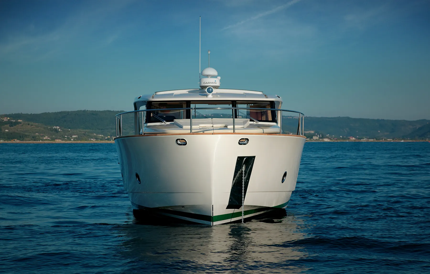 Greenline 40 on the water