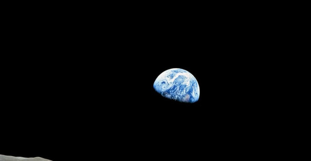 view of earth from space
