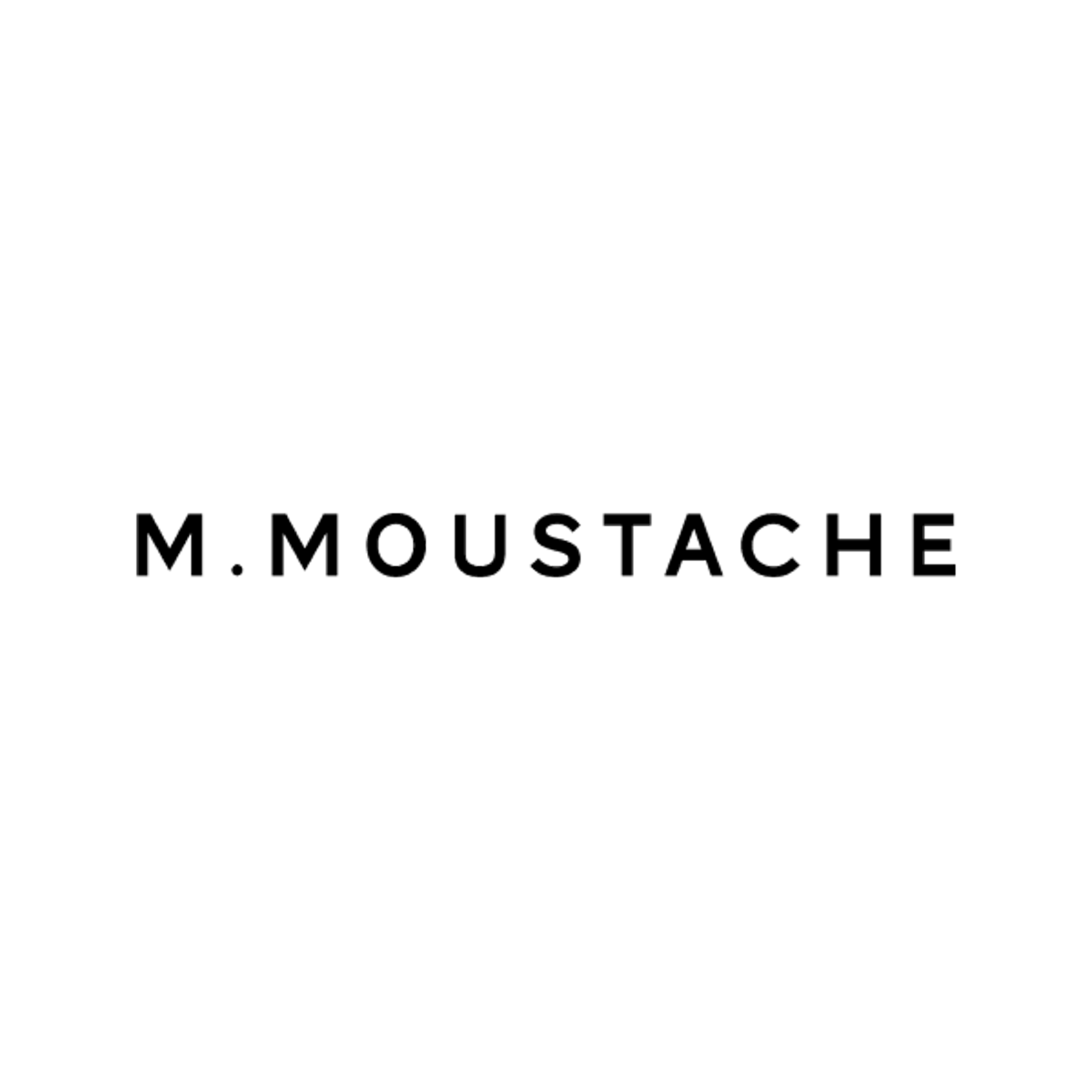 M Moustache logo