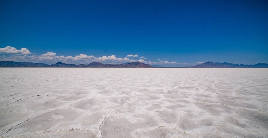 Bolivian salt flats