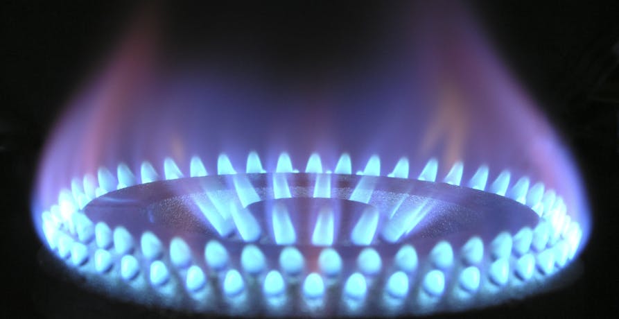 gas cooker flame