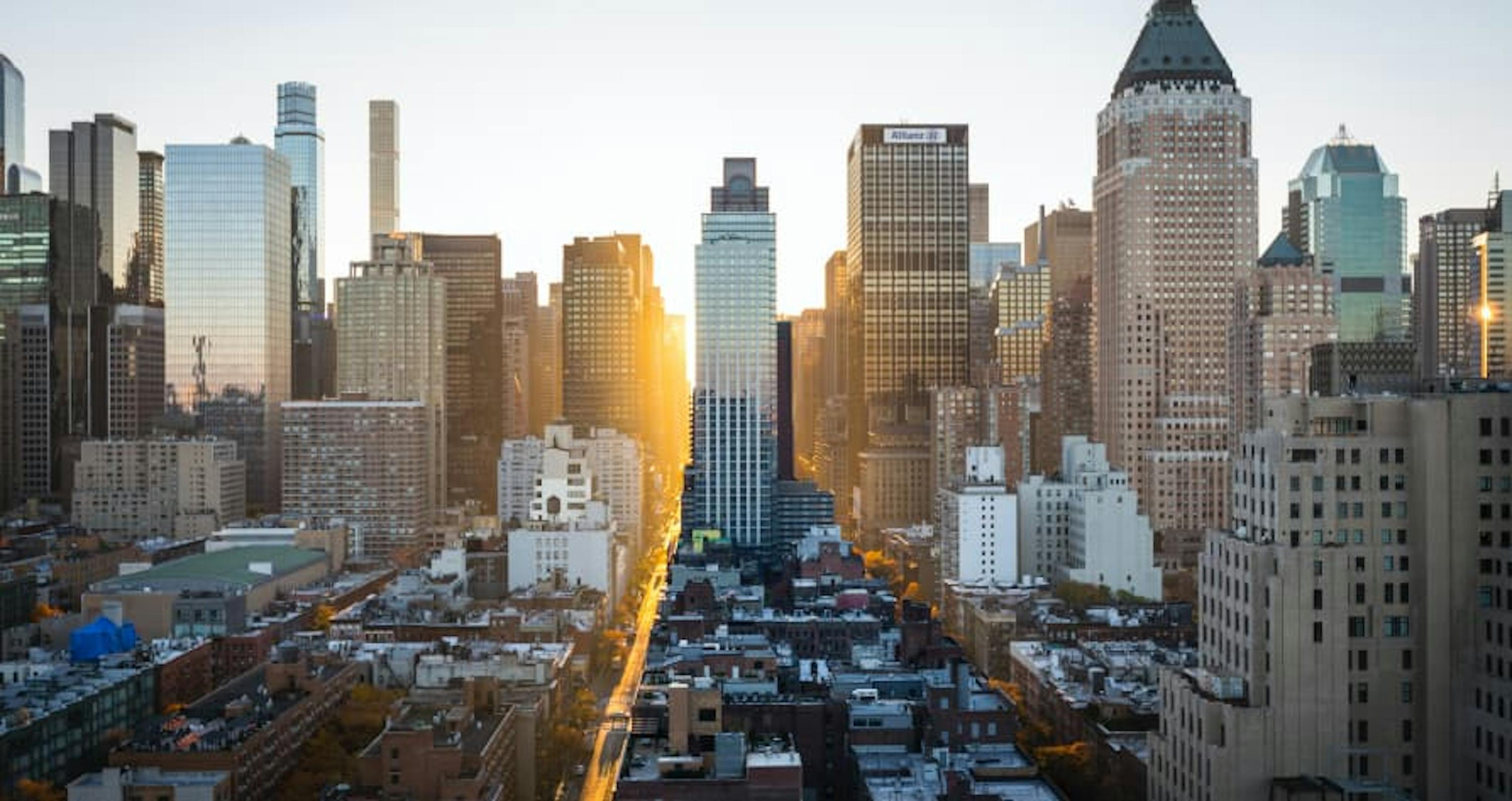 view of midtown nyc