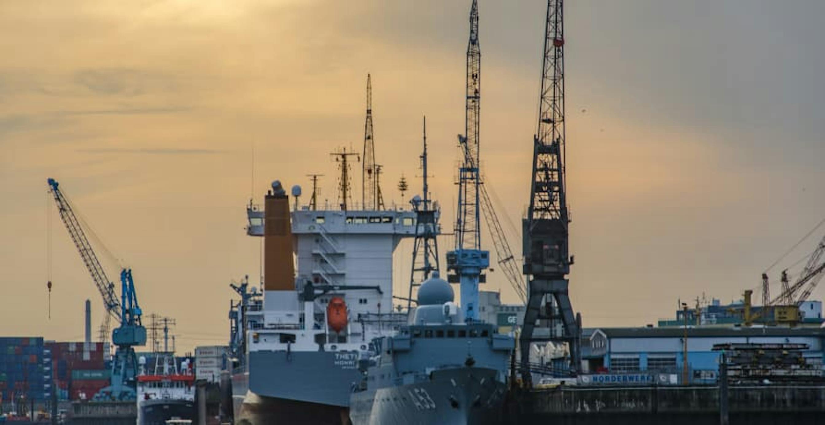large industrial shipping material and equipment