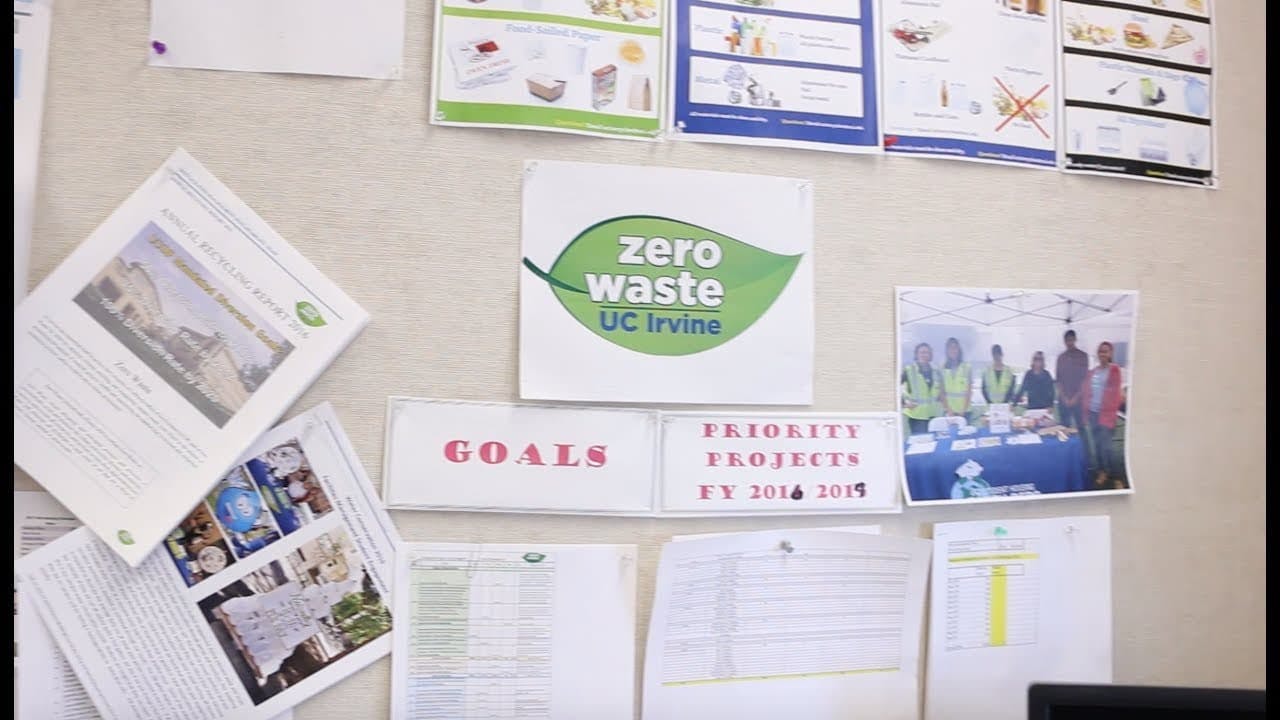 zero waste UC Irvine