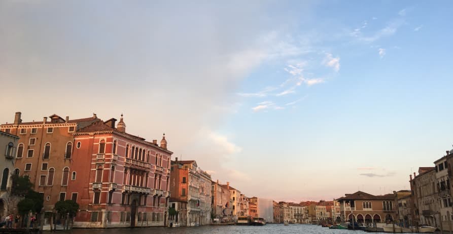 venice at sunset