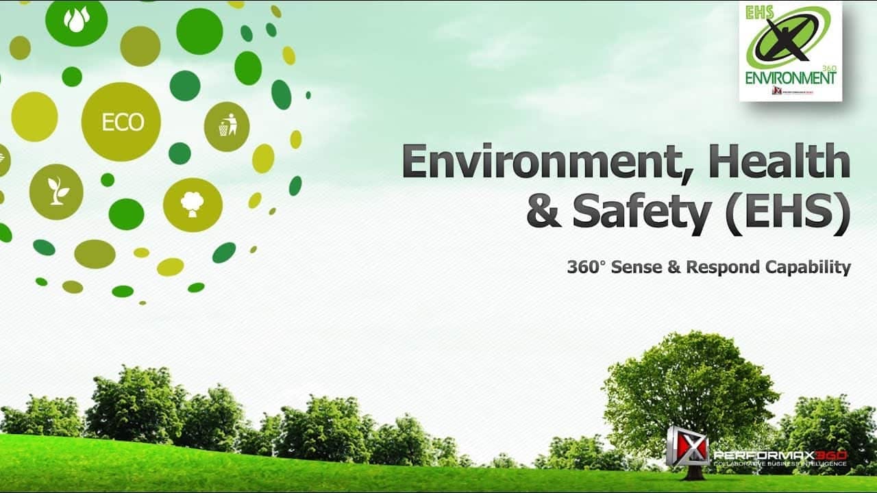 nvironment, Health & Safety (EHS)