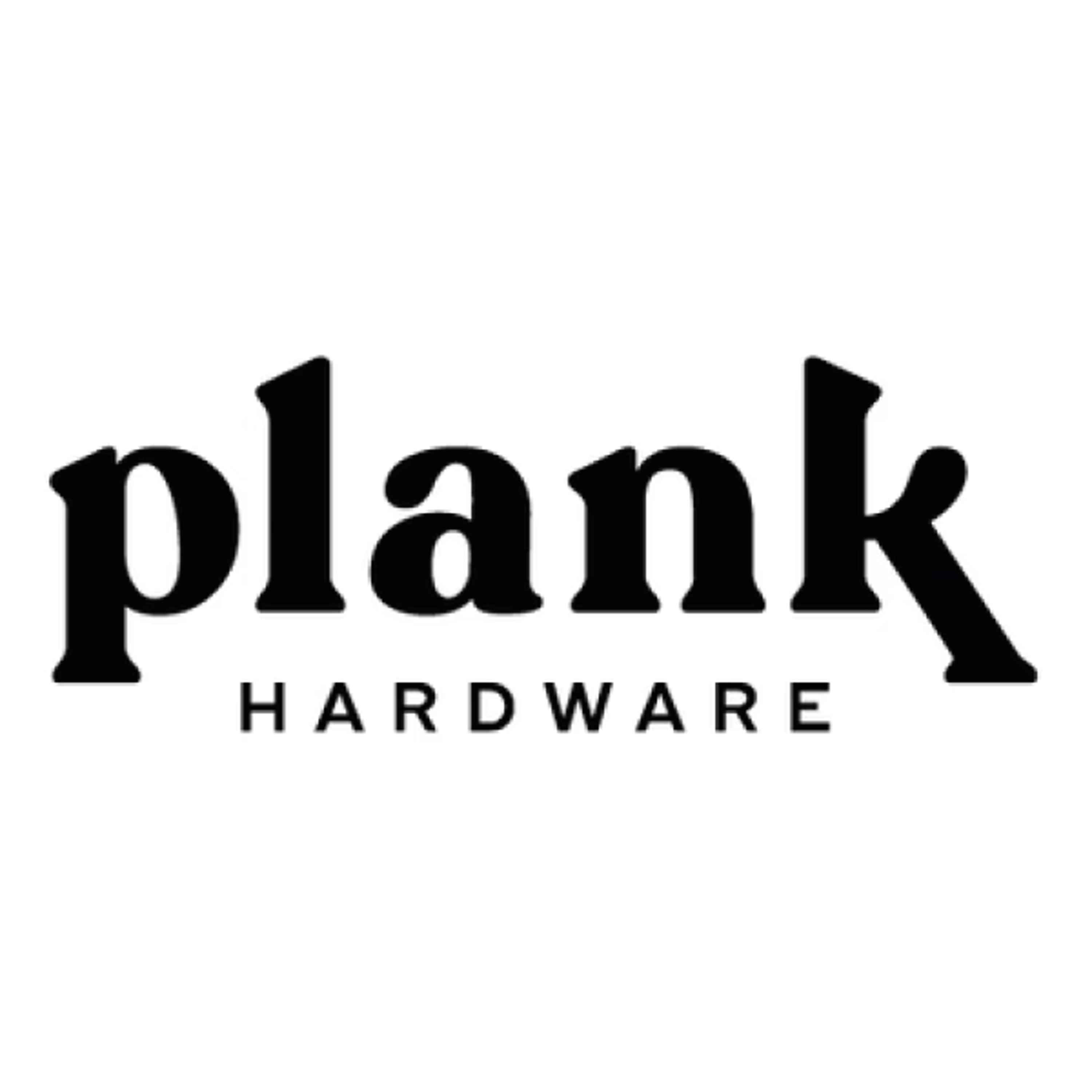 Plank Hardware logo