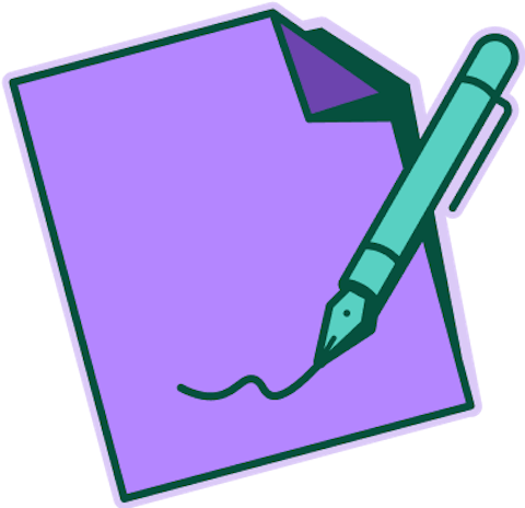 Vector written file