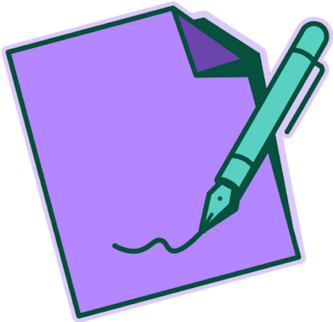 Vector written file