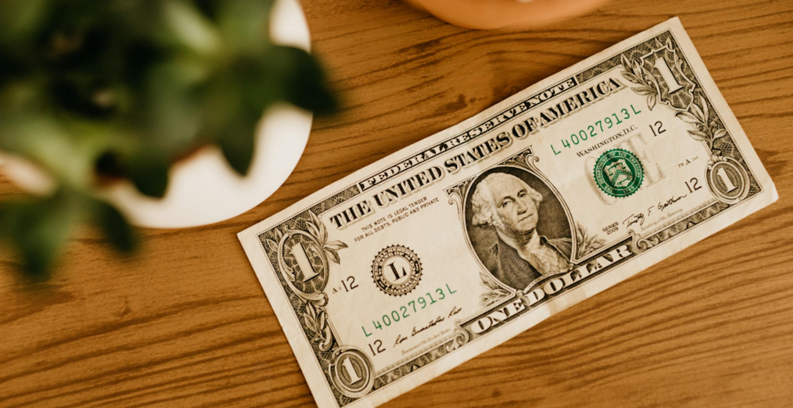 $1 USD bill