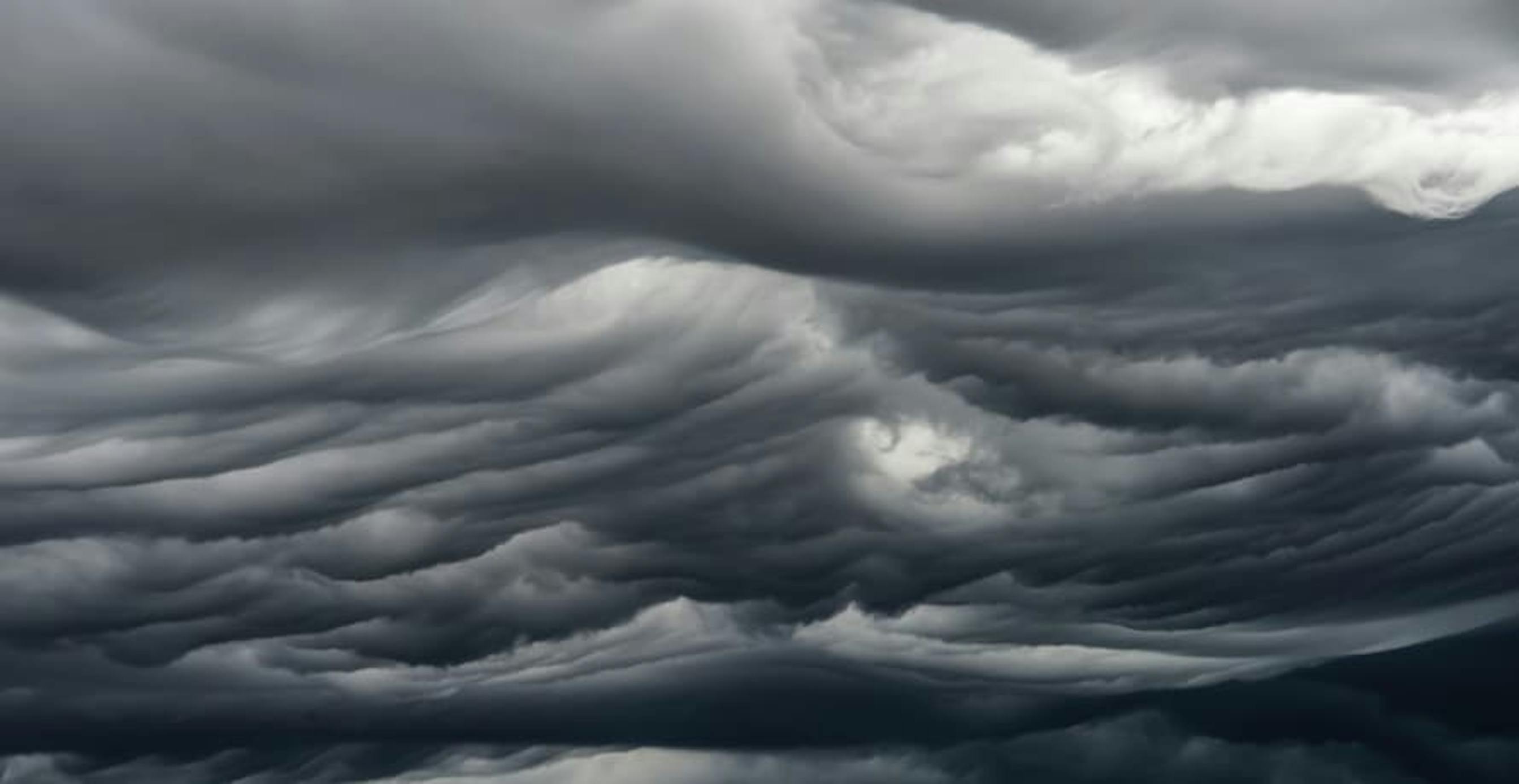 dark cloudy skies
