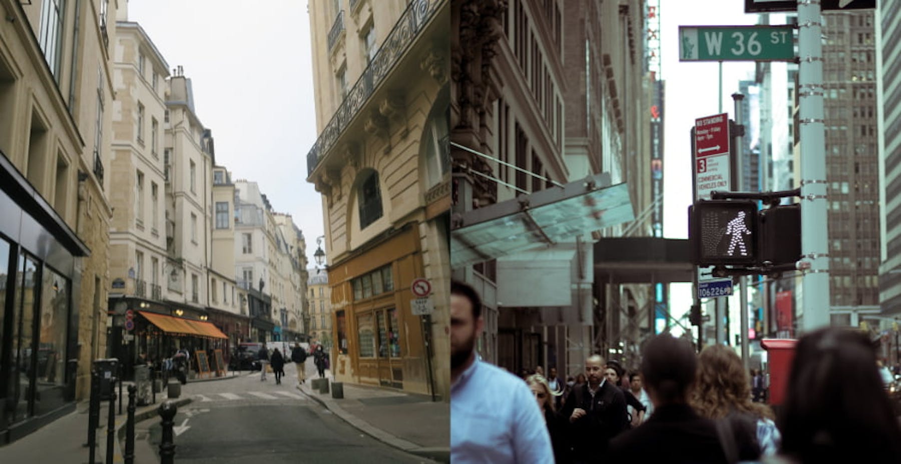 streets of paris vs nyc