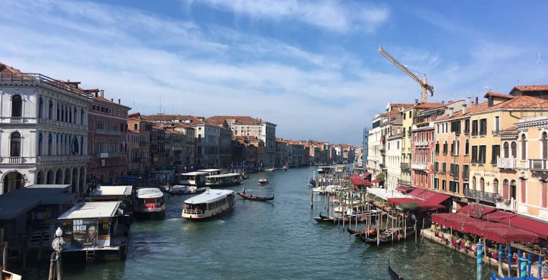 venice view in july