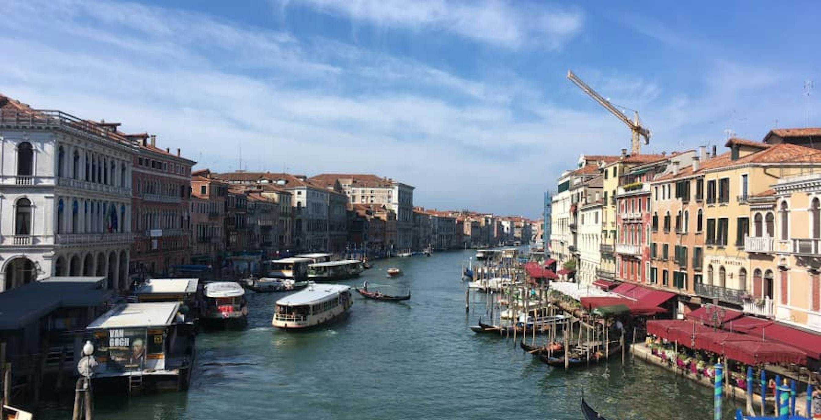 venice view in july
